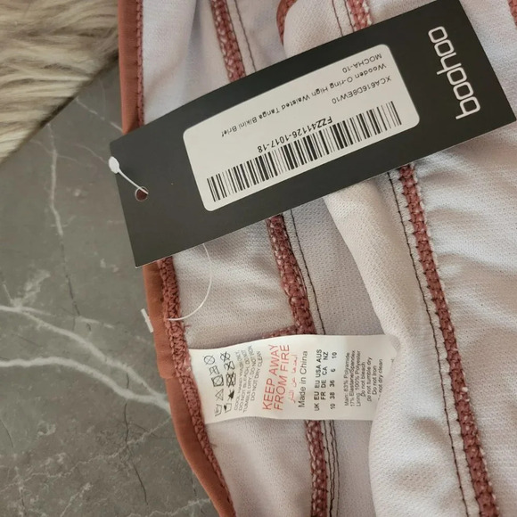 Boohoo High Rise Bikini  Bottom - Picture 3 of 4